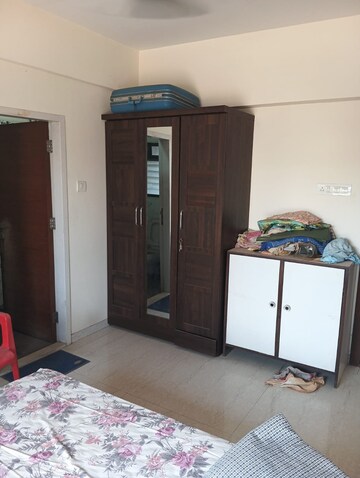 Bedroom in 1 BHK Apartment at Harshail Falcon, Malad West – for Rent