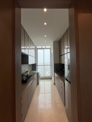 Kitchen in 2 BHK Apartment at Marathon Monte South, Byculla West – for Sale