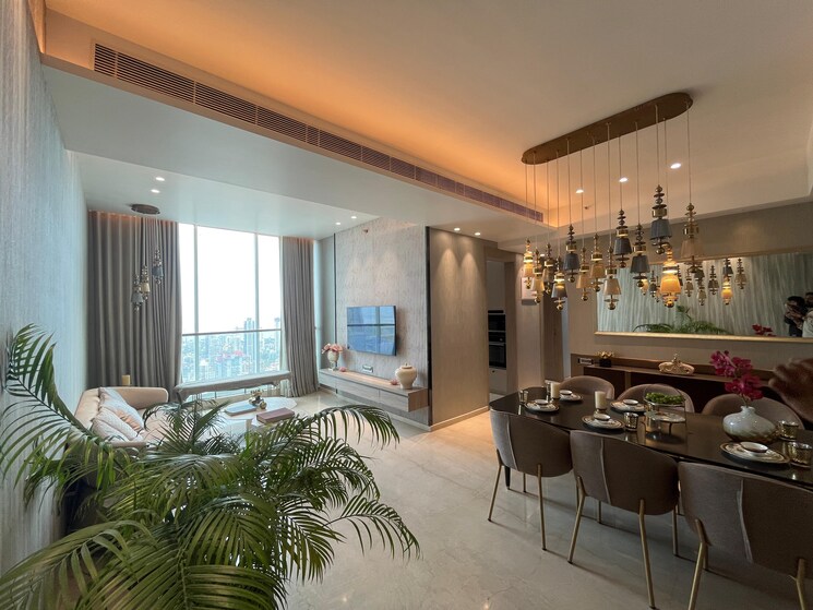 Living Room, marathon-monte-south 2 Bedroom 855 Sq.Ft. Apartment In Byculla West Mumbai 8849467