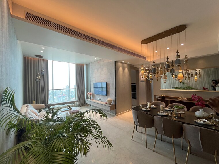 Living Room, marathon-monte-south 2 Bedroom 855 Sq.Ft. Apartment In Byculla West Mumbai 8849467