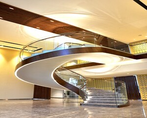 Staircase in 4 BHK Apartment at M3M Golf Estate, Sector 65 – for Sale