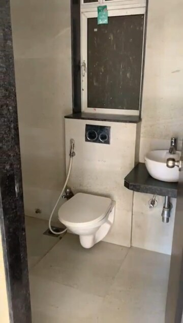 Bathroom in 1 BHK Apartment at JP North Celeste, Mira Road – for Rent