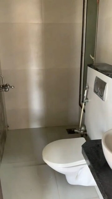 Bathroom in 1 BHK Apartment at JP North Celeste, Mira Road – for Rent