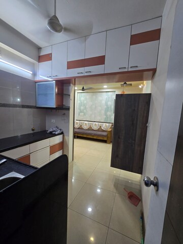 Kitchen in 3 BHK Apartment at Khodiyar Nagar – for Rent