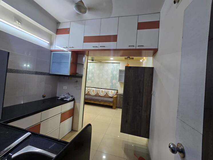 Kitchen, khodiyar nagar 3 Bedroom 1300 Sq.Ft. Apartment In Khodiyar Nagar Vadodara 8849447