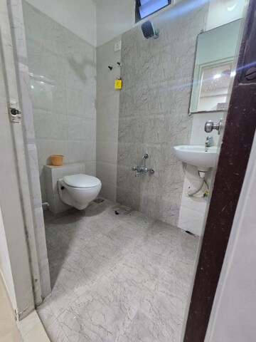 Bathroom in 3 BHK Apartment at Khodiyar Nagar – for Rent