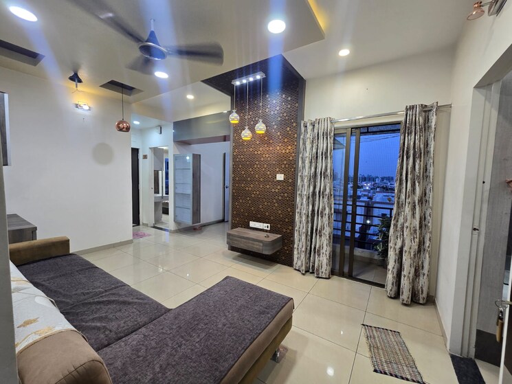 Living Room, khodiyar nagar 3 Bedroom 1300 Sq.Ft. Apartment In Khodiyar Nagar Vadodara 8849447