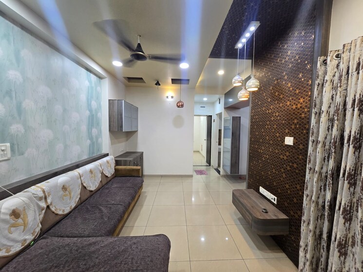 Living Room, khodiyar nagar 3 Bedroom 1300 Sq.Ft. Apartment In Khodiyar Nagar Vadodara 8849447