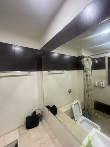 Bathroom in 3 BHK Apartment at Khar West – for Rent