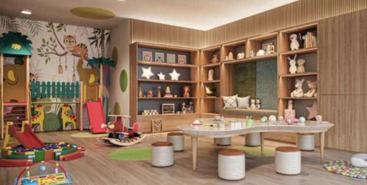 Living Room, vesu 3 Bedroom 2525 Sq.Ft. Apartment In Vesu Surat 8849513