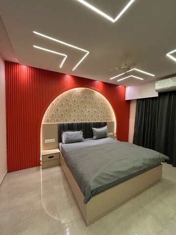 Bedroom in 1 BHK Apartment at Omaxe Hazratganj, Gomti Nagar – for Rent