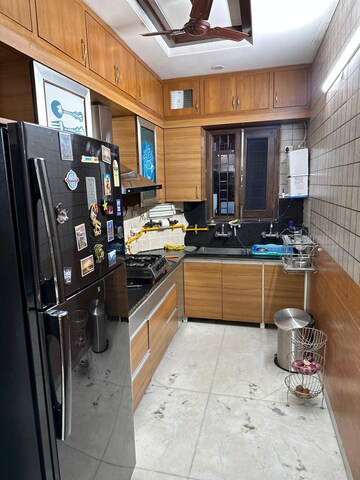Kitchen in 3 BHK Builder Floor at Sector 37 – for Rent