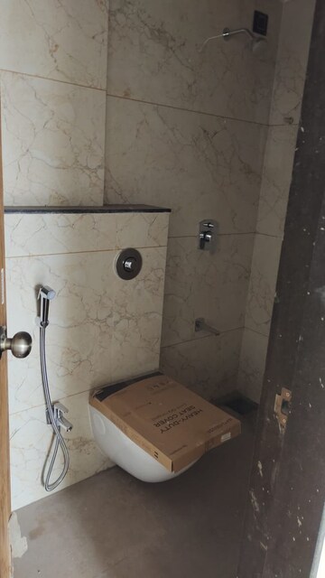 Bathroom in 2 BHK Apartment at Chaurang Aastha, Bhandup East – for Rent