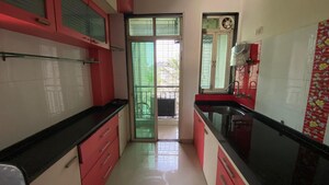 Kitchen in 1 BHK Apartment at Bhumika Shelter CHS, Dombivli East – for Sale