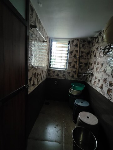 Bathroom in 1 BHK Apartment at Chandravadan CHS, Ganeshwadi – for Sale