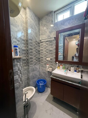 Bathroom in 2 BHK Builder Floor at Lajpat Nagar I – for Rent