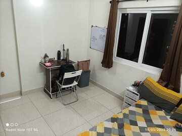 Master Bedroom in 2 BHK Apartment at Prestige High Fields, Gachibowli – for Rent