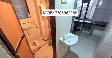 Bathroom in 1 BHK Apartment at Kasturi Apartment Virar East, Virar East – for Sale