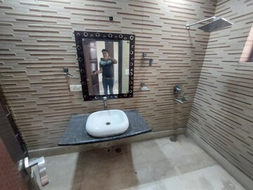 Bathroom in 3 BHK Builder Floor at Gujranwala Town – for Rent