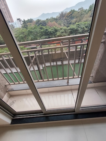 Balcony in 2 BHK Apartment at Ashar Metro Towers, Vartak Nagar – for Rent