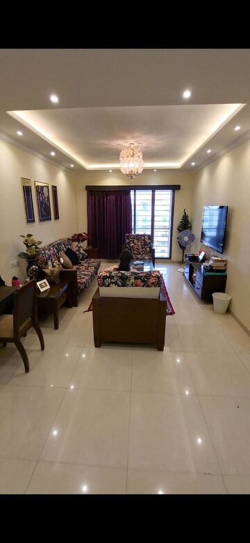 Living Room in 2 BHK Apartment at Kumar Palmgrove, Kondhwa – for Rent