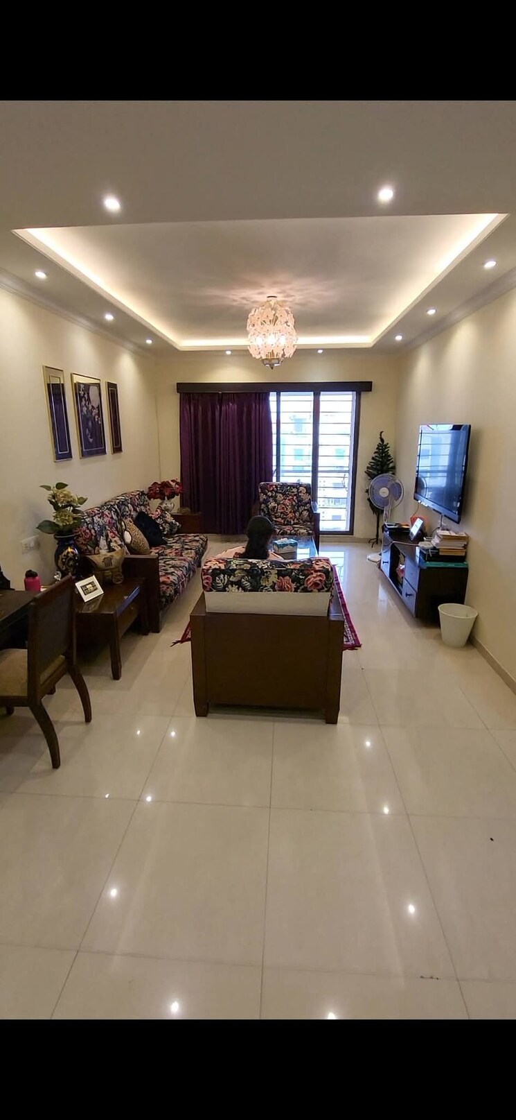 Living Room, kumar-palmgrove 2 Bedroom 955 Sq.Ft. Apartment In Kondhwa Pune 8849633