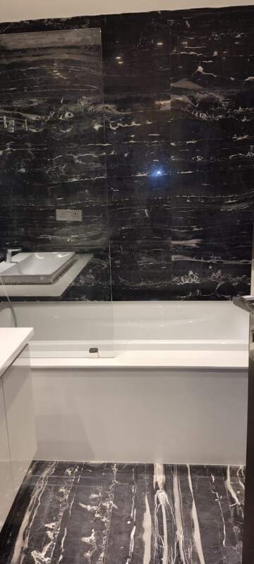 Bathroom in 4 BHK Builder Floor at Safdarjung Enclave – for Rent
