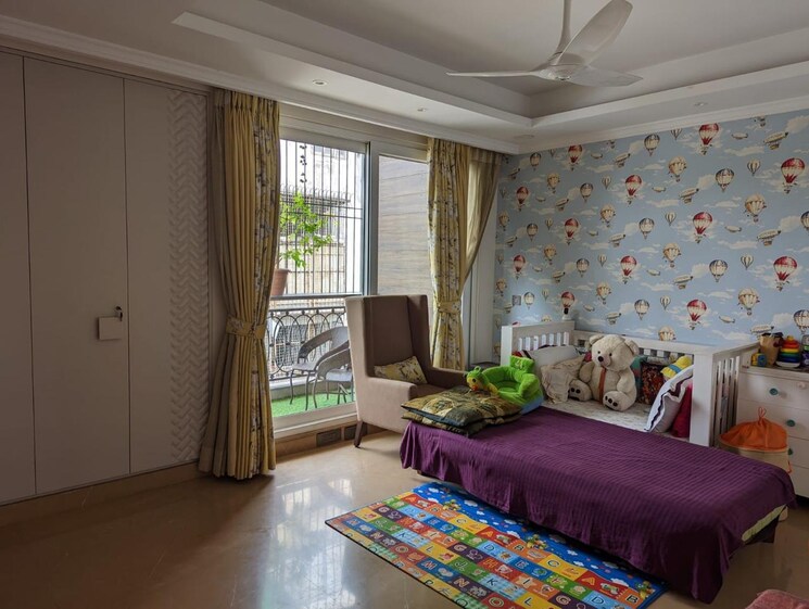 Bedroom, saket 4 Bedroom 2700 Sq.Ft. Apartment In Saket Delhi 8849652
