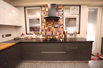 Kitchen in 4 BHK Apartment at Defence Colony – for Sale