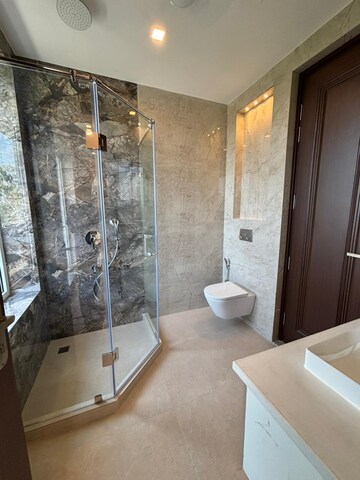 Bathroom in 4 BHK Apartment at Neeti Bagh – for Rent