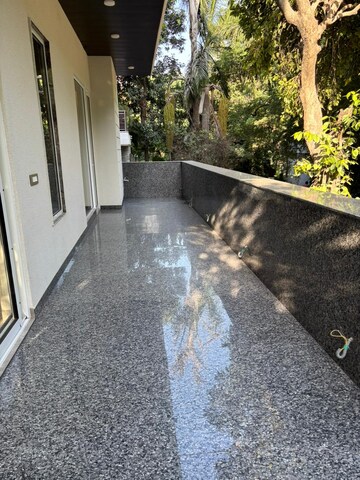 Balcony in 4 BHK Apartment at Neeti Bagh – for Rent