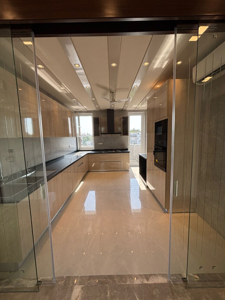 Kitchen, neeti bagh 4 Bedroom 4500 Sq.Ft. Apartment In Neeti Bagh Delhi 8849672