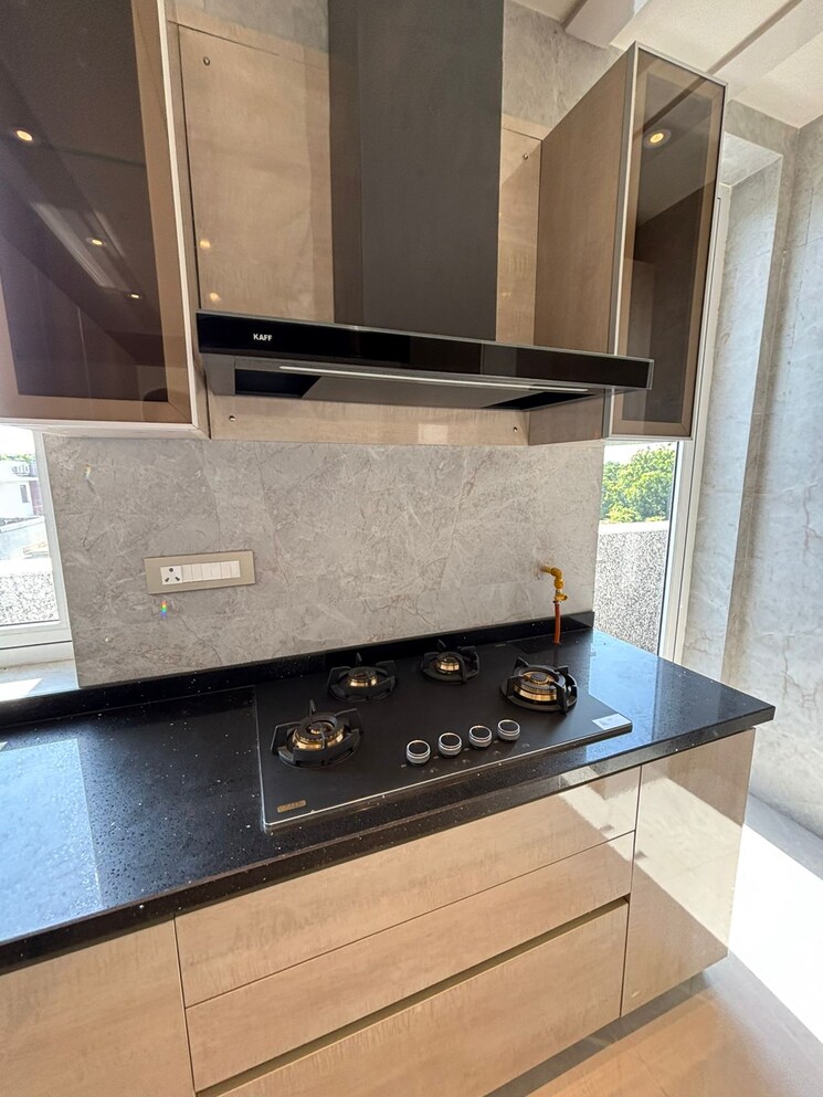 Kitchen, neeti bagh 4 Bedroom 4500 Sq.Ft. Apartment In Neeti Bagh Delhi 8849672