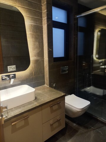 Bathroom in 3 BHK Apartment at Greater Kailash ii – for Rent
