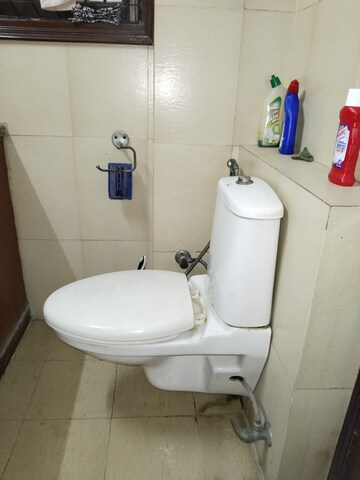 Bathroom in 3 BHK Apartment at Boutique Residential Apartments C-220, Malviya Nagar – for Rent