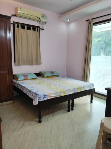 Bedroom in 3 BHK Apartment at Boutique Residential Apartments C-220, Malviya Nagar – for Rent