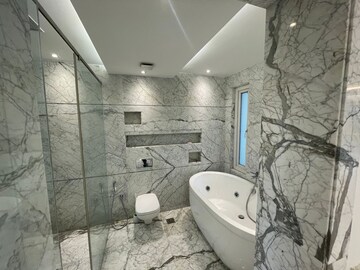 Bathroom in 3 BHK Builder Floor at Panchsheel Enclave – for Rent