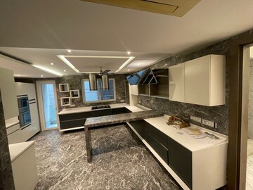 Kitchen in 3 BHK Builder Floor at Panchsheel Enclave – for Rent