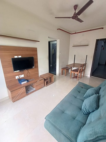 Living Room in 1 BHK Apartment at Sethia Imperial Avenue, Malad East – for Rent