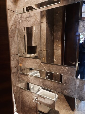 Bathroom in 4 BHK Apartment at Greater Kailash I – for Rent