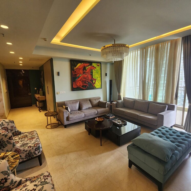 Living Room, m3m-golf-estate 3 Bedroom 3005 Sq.Ft. Apartment In Sector 65 Gurgaon 8849766