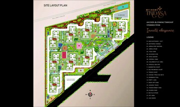 Master Plan in 3 BHK Apartment at My Home Tridasa, Tellapur – for Sale