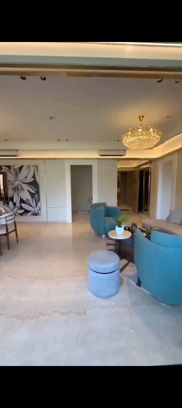Living Room in 4 BHK Apartment at Rustomjee Aden, Bandra East – for Sale