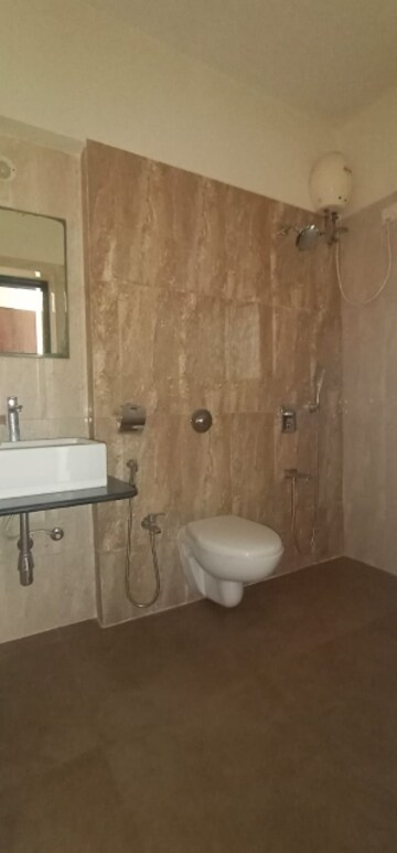 Bathroom in 1 BHK Apartment at Romell Shraddha, Borivali West – for Rent