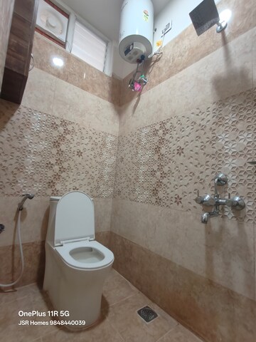 Bathroom in 3 BHK Apartment at Legend Cyrus, Begumpet – for Rent