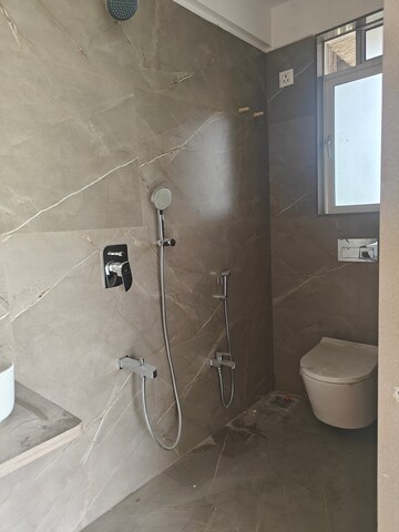 Bathroom in 3 BHK Apartment at Moreshwar 19 East, Nerul – for Rent