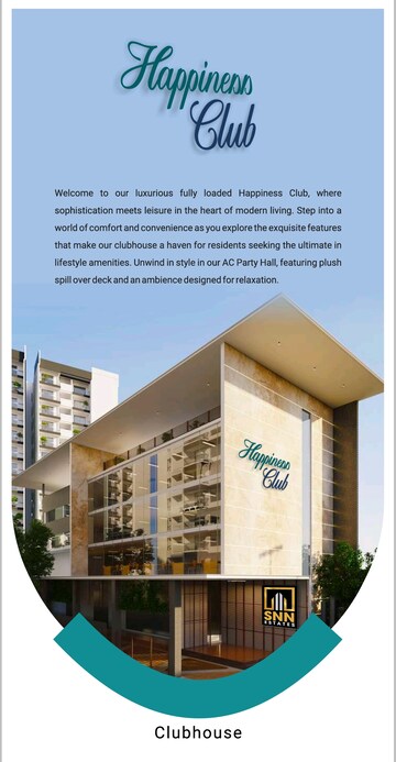 1 BHK Apartment – Exterior View View at SNN Felicity, Rachenahalli - for Sale