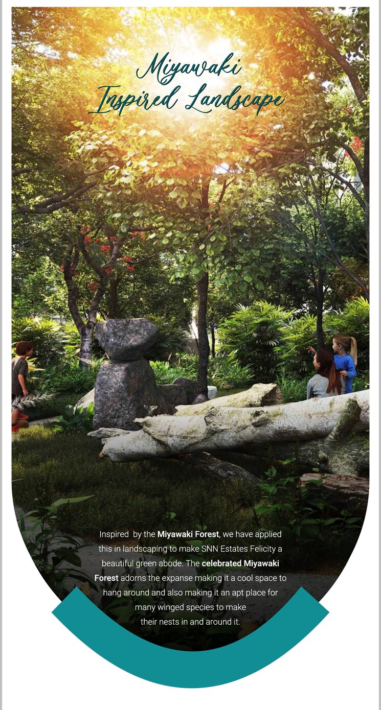 Garden, snn-felicity 1 Bedroom 715 Sq.Ft. Apartment In Rachenahalli Bangalore 8849817