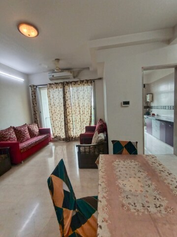 Living Room in 2 BHK Apartment at Metro The Palms, Nerul – for Rent