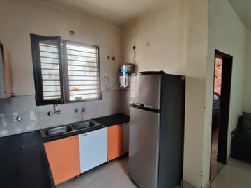 Kitchen in 2 BHK Builder Floor at Guru Nanak Enclave, Dhakoli – for Rent